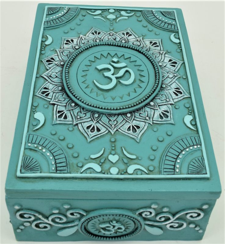 Tarot Box - Teal Ohm (14cm)