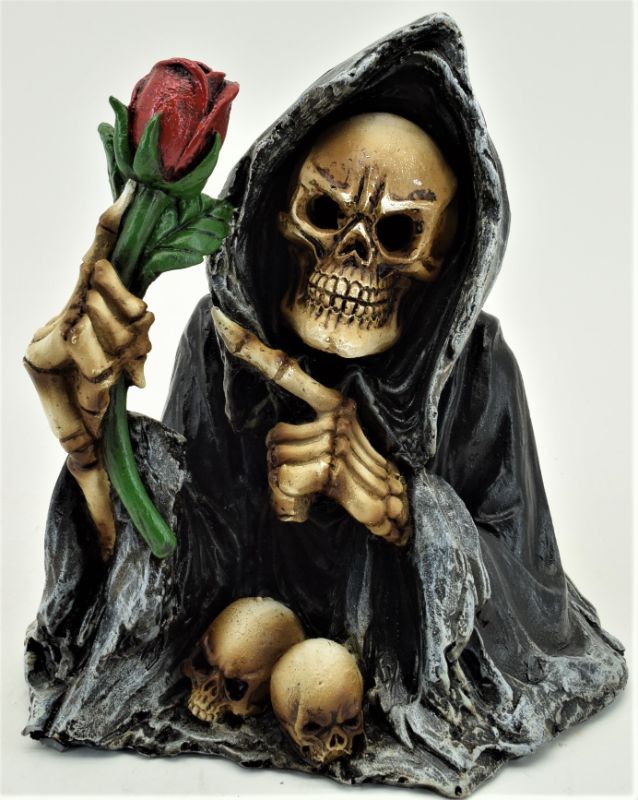 Ornament - Reaper And Rose with LED (13cm)