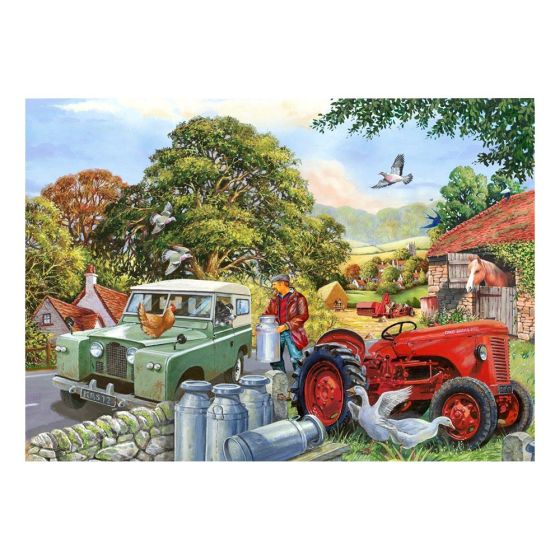 Bob And His Dog - Big 500 Piece Puzzle - House of Puzzles