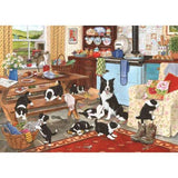 Collie Wobbles - 1000 Piece Puzzle - House of Puzzles