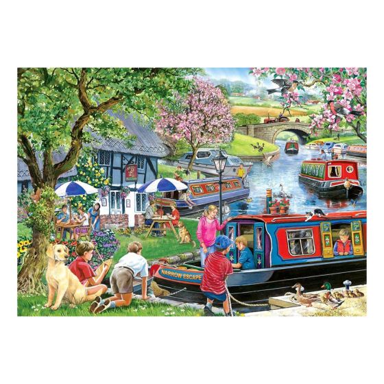 Narrow Eascape - 1000 Piece Puzzle - House of Puzzles