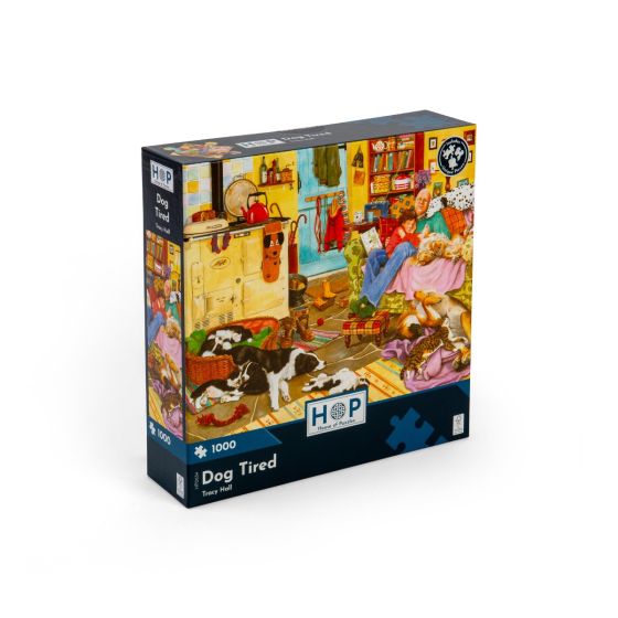 Dog Tired - 1000 Piece Puzzle - House of Puzzles