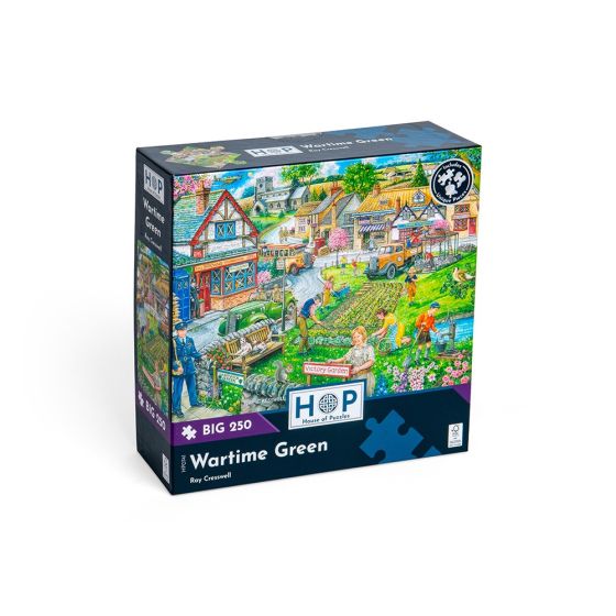 Wartime Green - Big 250 Piece Puzzle - House of Puzzles