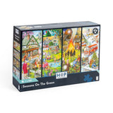 Seasons On The Green - 4 X 500 Piece Puzzle - House of Puzzles