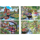 Cruisin The Canals - 4 X 500 Piece Puzzle - House of Puzzles