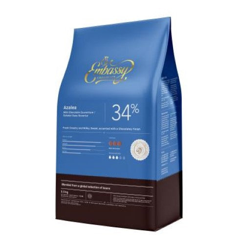 Chocolate Couverture Milk 34% - 2.5KG