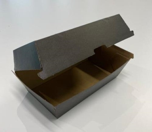 Box Snack Cardboard Endura Black - 50PC