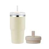 Smoothie Tumbler w/ Two Lids - AVANTI HydroQuech 550ml (Sand)