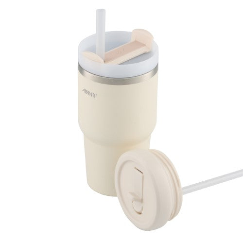 Smoothie Tumbler w/ Two Lids - AVANTI HydroQuech 550ml (Sand)