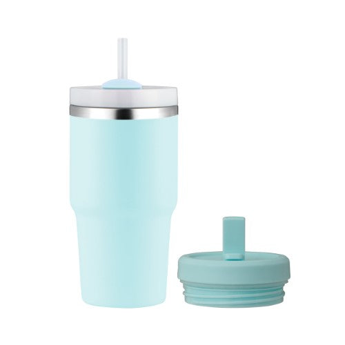 Smoothie Tumbler w/ Two Lids - AVANTI HydroQuech 550ml (Blue)