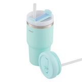 Smoothie Tumbler w/ Two Lids - AVANTI HydroQuech 550ml (Blue)