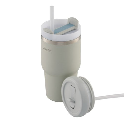 Tumbler w/ Two Lids - AVANTI HydroQuech Smoothie 550ml (Grey)