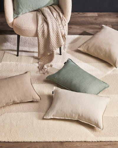 Throw - Capri Ecru (125 x 150cm) - OLLO
