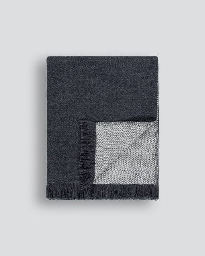 Throw - Chester Navy (125 x 150cm) - OLLO