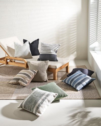 Cushion Cover - Crosby Navy (50 x 50cm) - OLLO