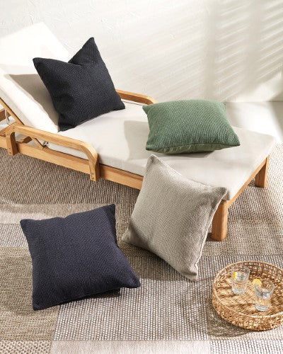 Cushion Cover - Southwold Navy (50 x 50cm) - OLLO