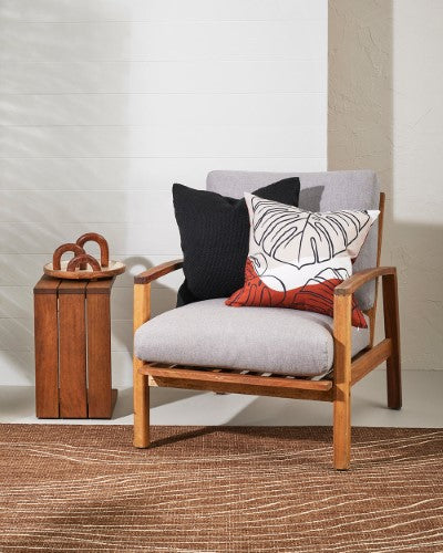 Cushion Cover - Liana Teak (50 x 50cm) - OLLO