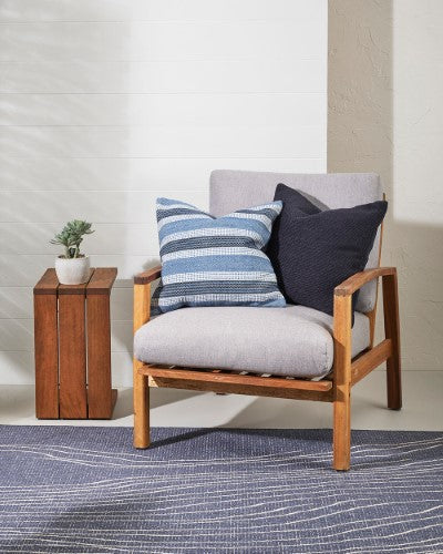 Cushion Cover - Lansdowne Navy (50 x 50cm) - OLLO