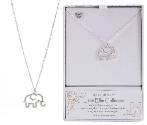 Necklace - Equilibrium Little Ellie Silver-Plated