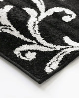 Floor Rug - Savannah Alyssa Black/Grey Multi (160 x 230cm) - OLLO