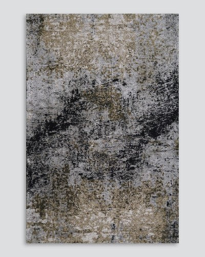 Floor Rug - Belgrave Maverick Navy/Gold (160 x 230cm ) - OLLO