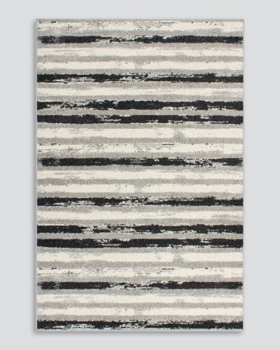 Floor Rug - Savannah Castillo Black (160 x 230cm) - OLLO