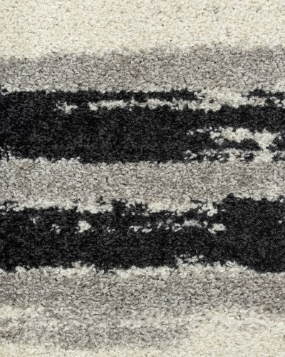 Floor Rug - Savannah Castillo Black (160 x 230cm) - OLLO