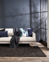 Floor Rug - Aria Charcoal (160 x 230cm) - OLLO