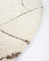 Floor Rug - Aria Ivory (200cm dia) - OLLO