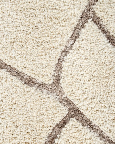Floor Rug - Aria Ivory (200cm dia) - OLLO