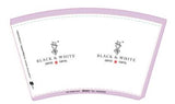 Cup Hot 16Oz *Black White - 1000PC