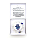Bracelet - Hamsa Evil Eye Opalite