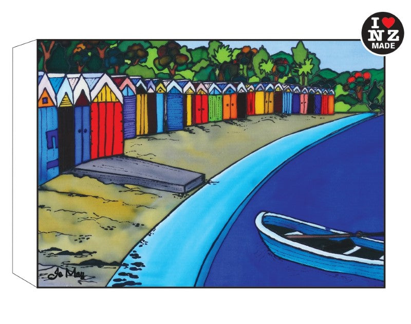 Jo May Rectangle 10 x 14 cm White Art Block - Boat Sheds