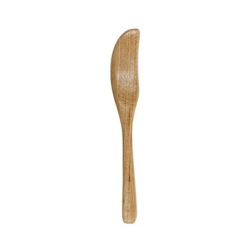 Set of 10 eco-friendly wooden butter spreaders made from renewable bamboo, perfect for effortless spreading.