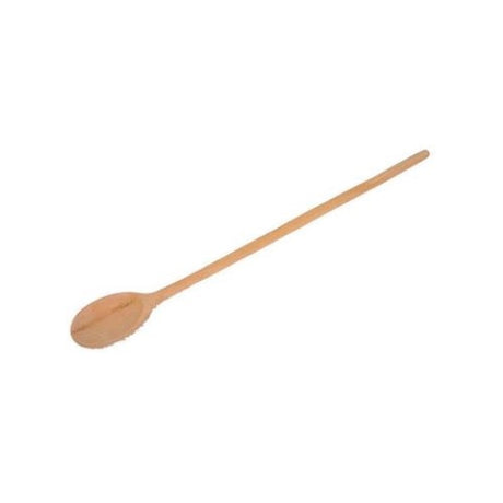 Dexam 40cm wooden spoon, crafted from beech, ideal for stirring and mixing, durable and smooth for easy cleanup.