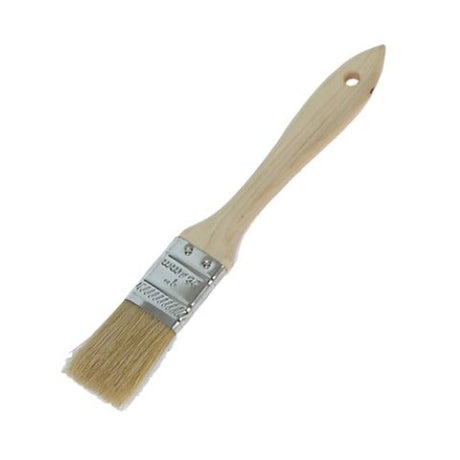 Dexam Flat Wooden Pastry Brush, 19cm, for even egg wash and glazing pastries with durable wooden design.