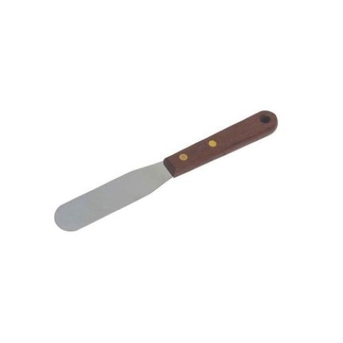 Dexam Straight Knife Palette 10.5cm for smooth spreading and decorating cakes with a durable stainless steel blade.