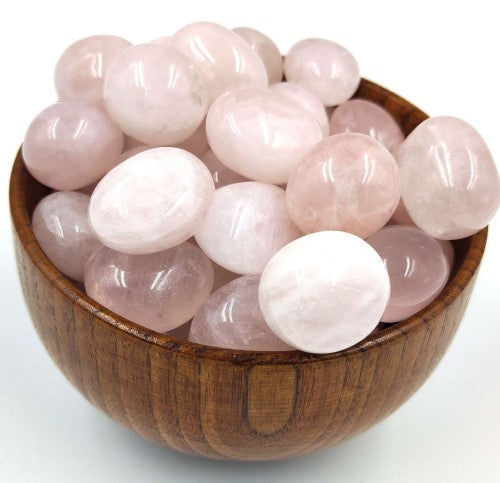 Tumbled Stone - Loose Rose Quartz (Set of 12)
