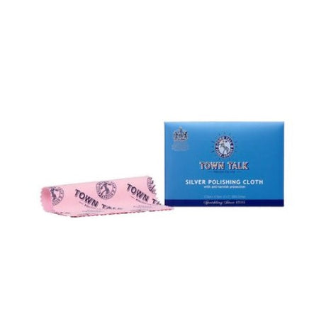 Town Talk Silver Cloths: 10 reusable, anti-tarnish cotton cloths for keeping silverware gleaming and tarnish-free.