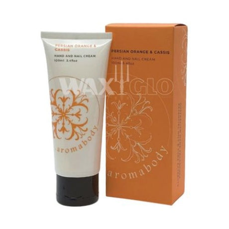 Aromabotanicals Hand Cream Tube set features Persian Orange & C, nourishing, hydrating, and uplifting with natural aromas.