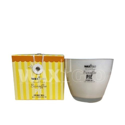 Waxglo Candle - 280g Coconut Wax Jar Candle -Banoffee Pi