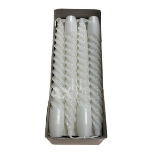 Waxglo Candle - 200mm Unwrapped Spiral Candles (12 Pack)