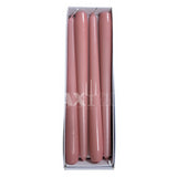 Waxglo Candle - 250mm UNWRAPPED TAPER - ROSE