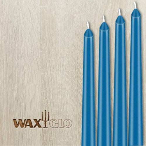 Waxglo Candle - 250mm UNWRAPPED TAPER - BLUE