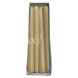 Waxglo Candle - 250mm Unwrapped Taper - Cream (12pk)