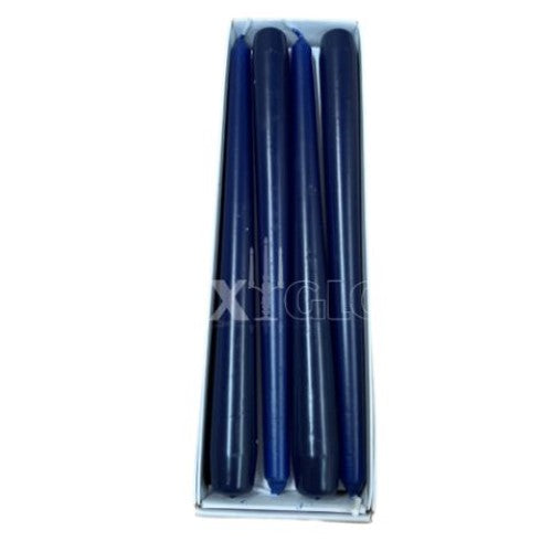 Waxglo Candle - 250mm UNWRAPPED TAPER - NAVY