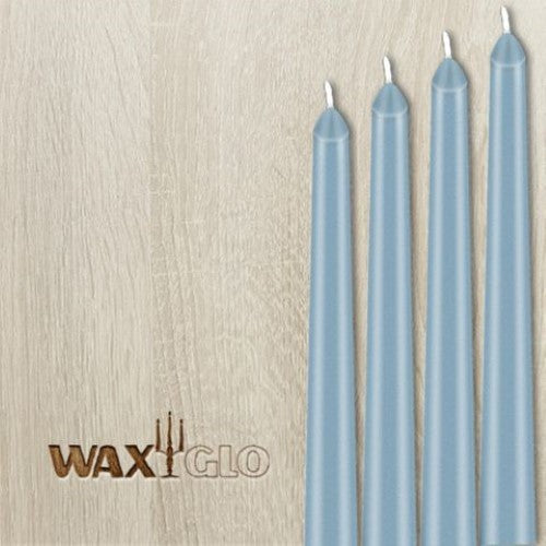 Waxglo Candle - 250mm UNWRAPPED TAPER - WATER