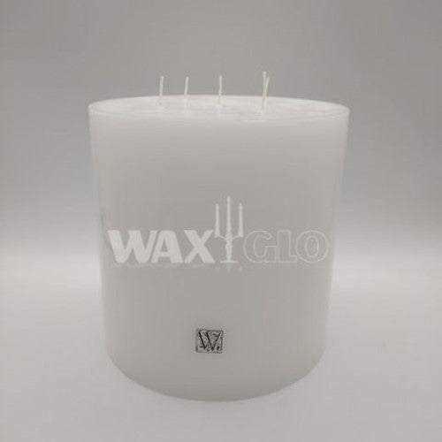 Waxglo Candle - 200x200mm Smooth Finish Cylinder (5 Wick