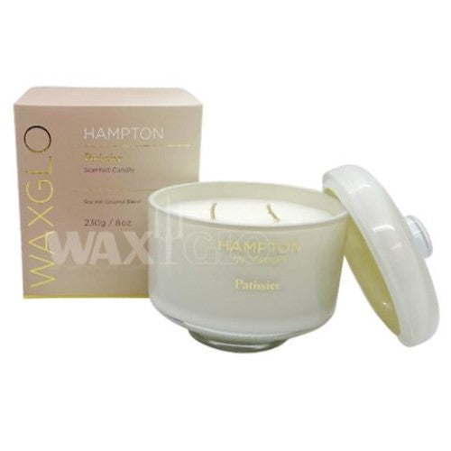 Waxglo Hampton - 230g Coco Soy Wax Jar Candle -Patissier