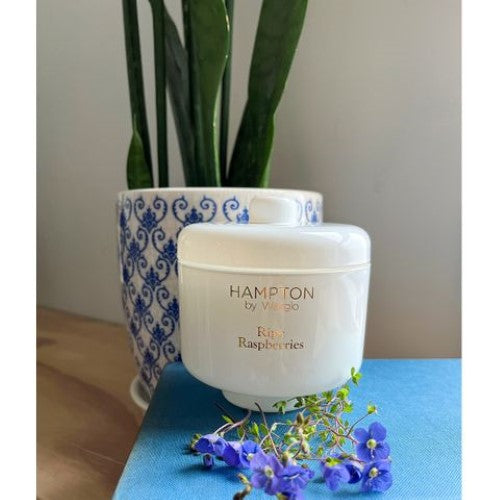 Waxglo Hampton - 230g Coco Soy Wax Jar Candle -Ripe Raspb